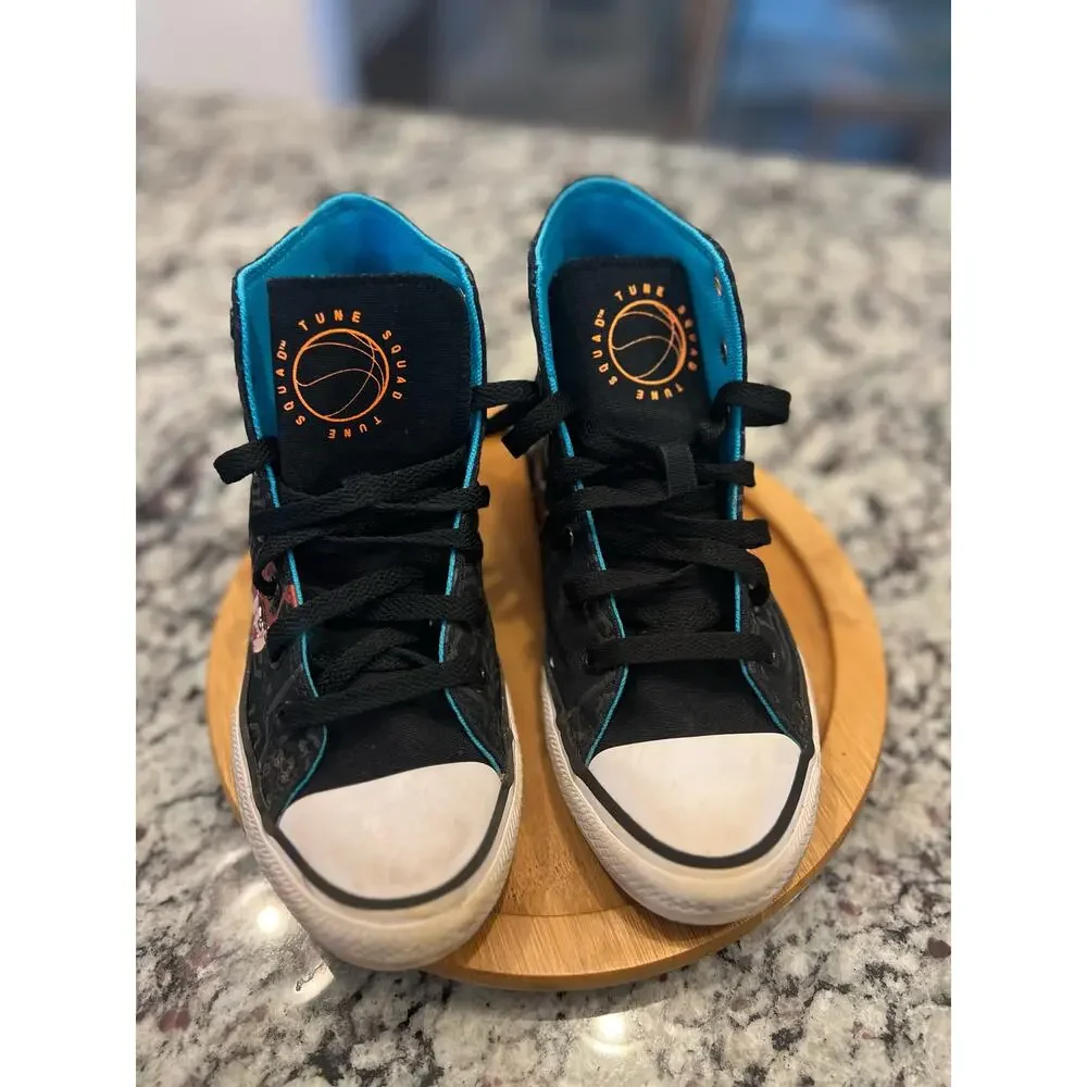 Converse high top sneakers space jam size youth 3